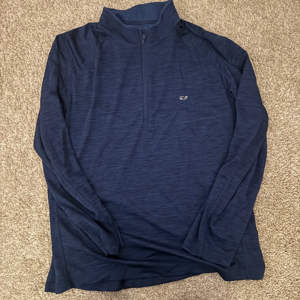 Navy Vineyard Vines Half Zip